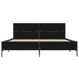 Bed Frame without Mattress Black 140x200 cm 3279997