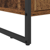 Shoe Cabinet Old Wood 79 x 36 x 100 cm Engineered Wood 886466
