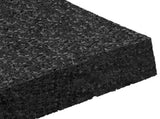 Rubber Granulate Patio Pad Black 9 x 9 x 2 cm Rubber 42027244
