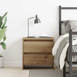 Bedside Cabinet Artisan Oak 45 x 34 x 44.5 cm Engineered Wood 863355