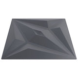 Wall Panels 24 pcs Grey 50x50 cm XPS 6 m Star 4100069