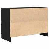 TV Cabinet Black 80x35x54 cm Engineered Wood 861788