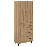 Highboard 2 pcs Artisan Oak 69.5 x 34 x 180 cm Engineered Wood 3415934
