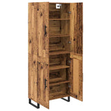 Highboard 2 pcs Old Wood 69.5 x 34 x 180 cm 3415811