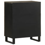 Sideboard Black 60x33x75 cm Solid Wood Mango 4017686