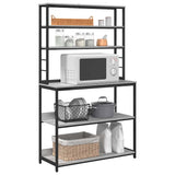Kitchen Shelf Grey Sonoma 100 x 40 x 168 cm Engineered Wood 883895
