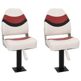 4 Piece Foldable Boat Seat Set High Backrest 3284323