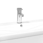Bathroom Sink Cabinet with Built-in Basin White 3278794