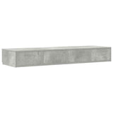 Bed Drawers Concrete Grey 120 x 36.5 x 16.5 cm Engineered Wood 866942