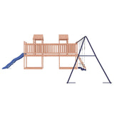 Outdoor Playset Natural wood, Blue 3155883