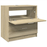 Sink Cabinet Sonoma Oak 59x37x59 cm Engineered Wood 848110