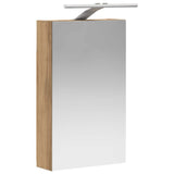 Bathroom Mirror Cabinet Artisian Oak 30 x 10.5 x 50 cm 889022