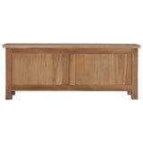 TV Cabinet 90x30x35 cm Solid Teak Wood 286275