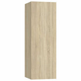 8 Piece TV Cabinet Set Sonoma Oak Engineered Wood 3078985