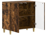 Bathroom Storage Cainet DELFT Smoked Oak 59.5 x 31 x 80 cm 897060