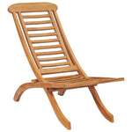 ZNTS Folding Garden Chair 50x90x69 cm Solid Wood Teak 319163