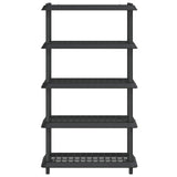 Shelving Unit 5-Tier 100 x 40 x 177 cm PP Anthracite 8011752