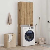 Washing Machine Cabinet Artisan Oak 64x25.5x190 cm 856647
