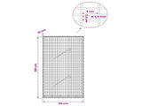 Gabion with 3.5 mm Wire and 5x2.5 cm Mesh 50x10x100 cm 3461563