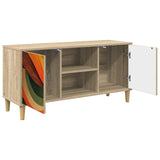 TV Cabinet BONN 102 x 33 x 50 cm Sonoma Engineered Wood 8007041