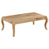 ZNTS Coffee Table 110x60x40 cm Solid Mango Wood 247110