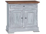 Storage Cabinet 63 x 30 x 79 cm Solid Mahogany Wood 42012414