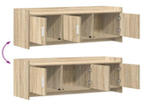 TV Cabinet 102 x 33 x 47 cm Sonoma Oak Engineered Wood 8011189