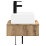 Wall-Mounted Wash Basin Artisan Oak 40 x 41 x 39 cm 890207