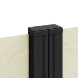 Retractable Side Awning Cream 220x1000 cm 4004775