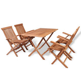 Garden Dining Set Warm teak 44683