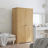 Wardrobe BODO Honey Brown 53.5 x 99 x 173 cm Engineered Wood 42023480