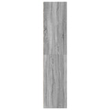 Highboard Grey Sonoma 30x41x185 cm Engineered Wood 846416
