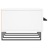 TV Cabinet White 150x36x30 cm Engineered Wood 829172