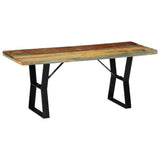 Bench 110 cm Solid Reclaimed Wood 247952