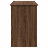 Desk Brown Oak 102x50x75 cm Engineered Wood 860469