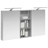 Bathroom Cabinet Set 3 pcs 110 x 10.5 x 60.5 cm Engineered wood 3403725