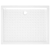 Shower trays 80 x 100 x 4 cm ABS 148897