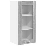 Hanging Cabinet with Storage 2 pcs Grey Sonoma 40 x 31 x 80 cm 884309