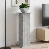 Plant Stand Concrete Grey 30.5 x 30 x 80.5 cm Engineered Wood 899768
