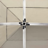 Professional Folding Party Tent Aluminium 6x3 m Cream 45501
