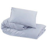 Duvet Cover Set Grey 260x240 cm Cotton 136100