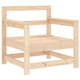 Garden Chairs with Cushions 2 pcs Solid Wood Pine 825562