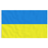 Ukraine Flag and Pole 6.23 m Aluminium 3210073