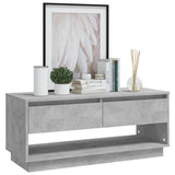 TV Cabinet Concrete Grey 102x41x44 cm Engineered Wood 809489