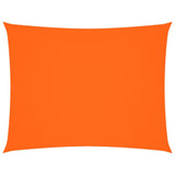 Sunshade Sail Oxford Fabric Rectangular 4x5 m Orange 135711