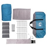 Family Tent 20-Person Blue and Grey 745 x 700 x 217 cm 42004078