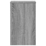 ZNTS Plant Stands 2 pcs Grey Sonoma 30x30x50 cm Engineered wood 852920