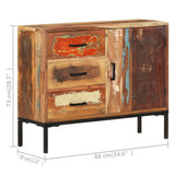 Sideboard 88x30x73 cm Solid Reclaimed Wood 329248