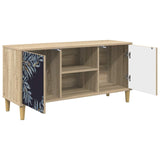 TV Cabinet DOKKUM 102 x 33 x 50 cm Sonoma Engineered Wood 8007037