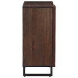 Sideboard Brown 90x34x75 cm Solid Wood Mango 377576